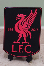 Load image into Gallery viewer, 3D Print Football Teams Emblem Plaque
