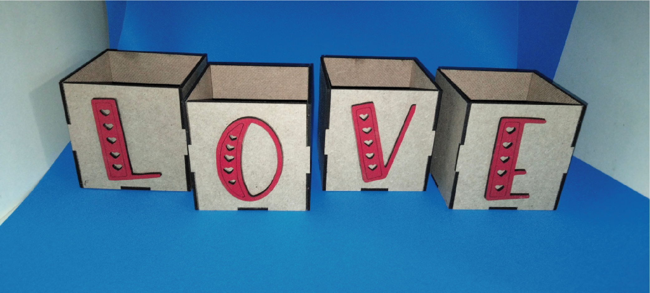 Love Boxes x 4