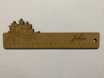 Load image into Gallery viewer, Personalised Laser Engraving Ruler Mdf Wood 20cm
