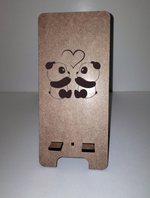Load image into Gallery viewer, Mobile Phone Stand  Valentines day MDF Wood

