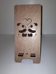 Mobile Phone Stand  Valentines day MDF Wood