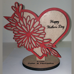 Load image into Gallery viewer, Mother&#39;s day Heart Stand
