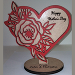 Load image into Gallery viewer, Mother&#39;s day Heart Stand
