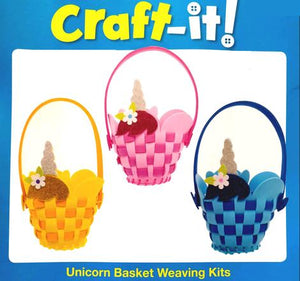 Unicorn Basket Weaving Kit