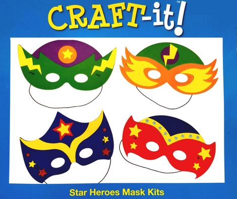 Superhero Mask Kit