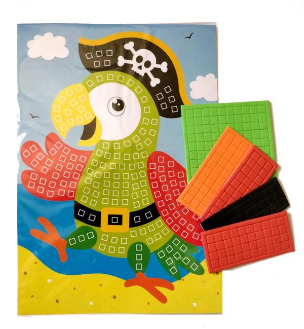 Pirate Mosaic Picture Kit