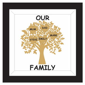 Our Family Tree Frame