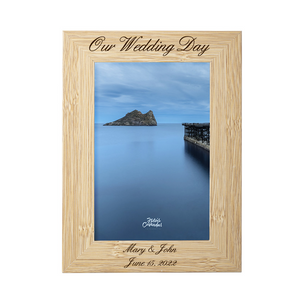 Personalised Photo Frame 6x4"