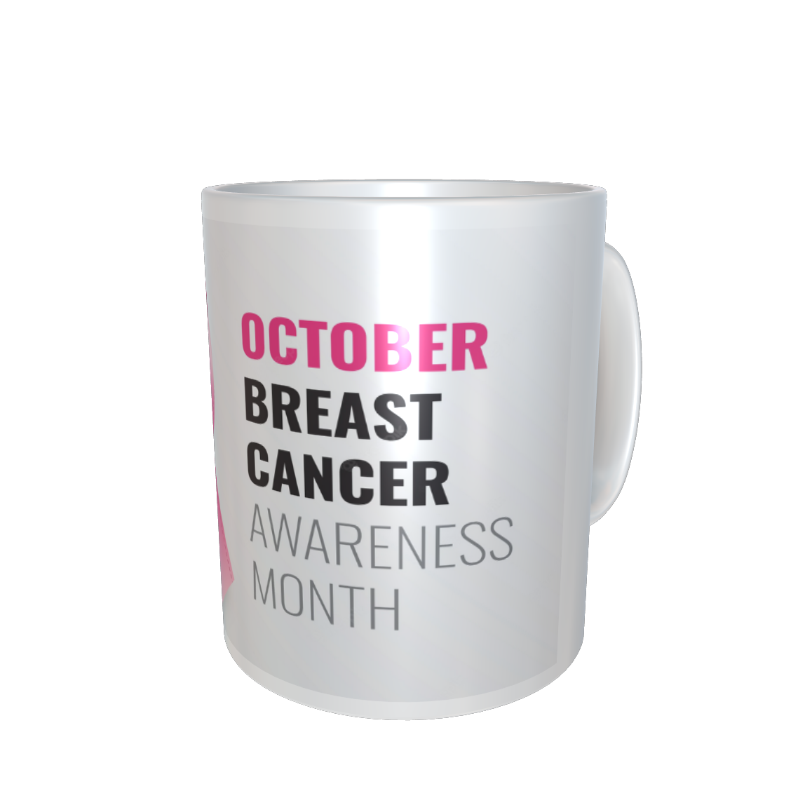 Pink October Mug