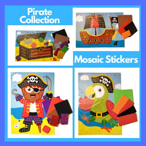 Pirate Mosaic Picture Kit