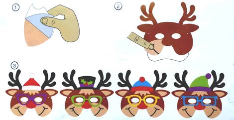 Reindeer Mask Kits