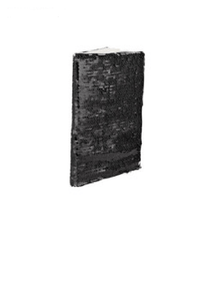Sequin notebook black