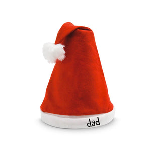 Personalised Santa Claus hat red 30x45cm