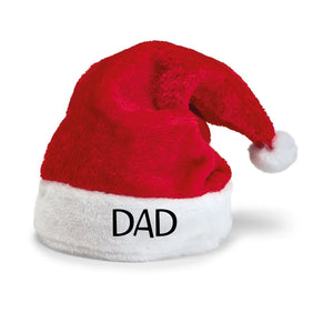 Personalised Santa Claus hat red 30x40cm