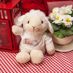 Load image into Gallery viewer, Personalised Soft toy Sheep Berta
