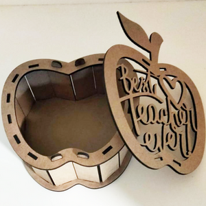 Teacher Apple Gift Box