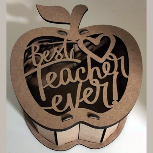 Teacher Apple Gift Box