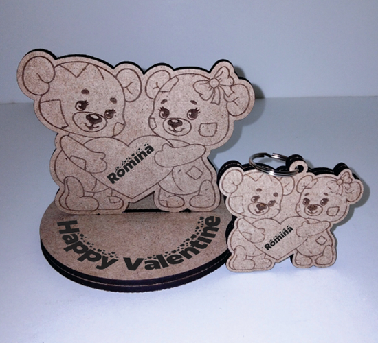 Teddy Bears Stand + Keychains