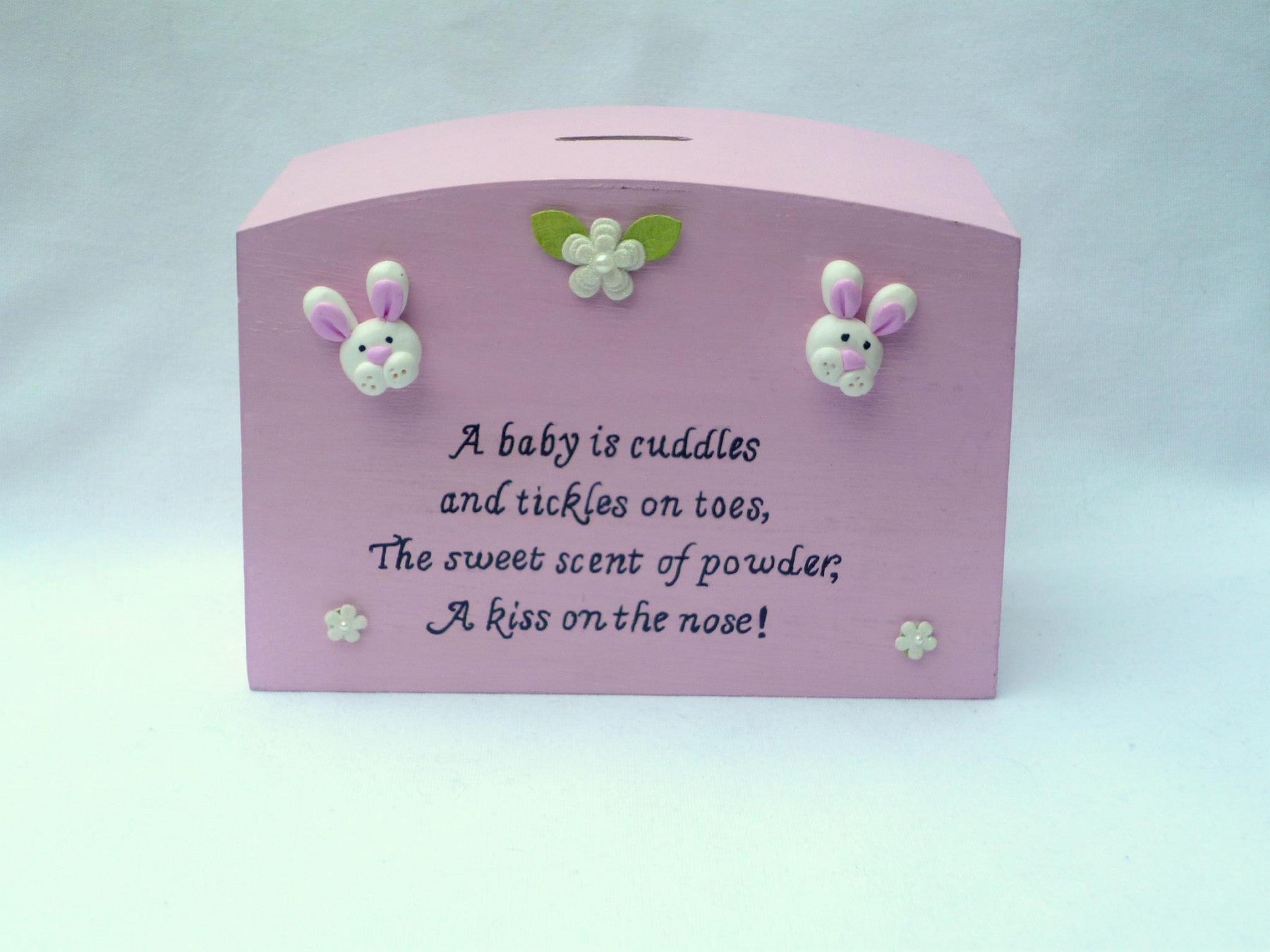 Personalised Wooden Rectangular Shaped Money Box – IL-ĦSIEB KOLLOX