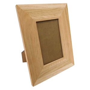 First Holy Communion Personalised Deluxe Solid Oak 6" x 4" Photo Frame