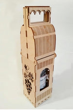 Load image into Gallery viewer, Wine Box Laser Engraved MDF Wood
