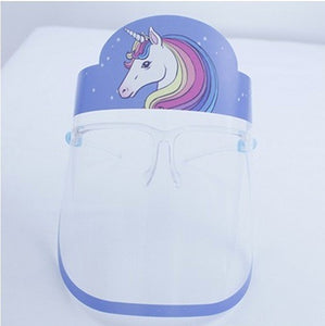 Character Kids Face Shield with glasses (Full face protection for Children)