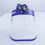 Load image into Gallery viewer, Character Kids Face Shield with glasses (Full face protection for Children)
