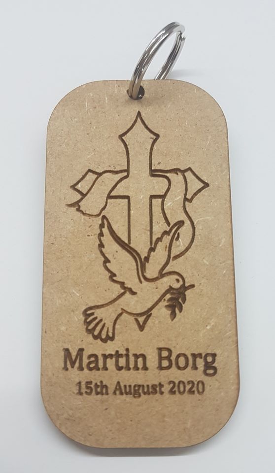 Confirmation Day Keyring or Fridge Magnet