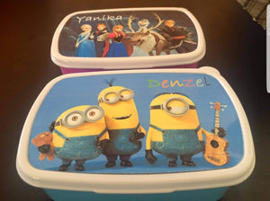 Personalised Plastic Lunch box