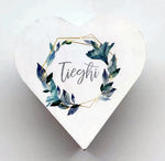 Load image into Gallery viewer, 11cm Plain Wooden Heart Trinket Box 
